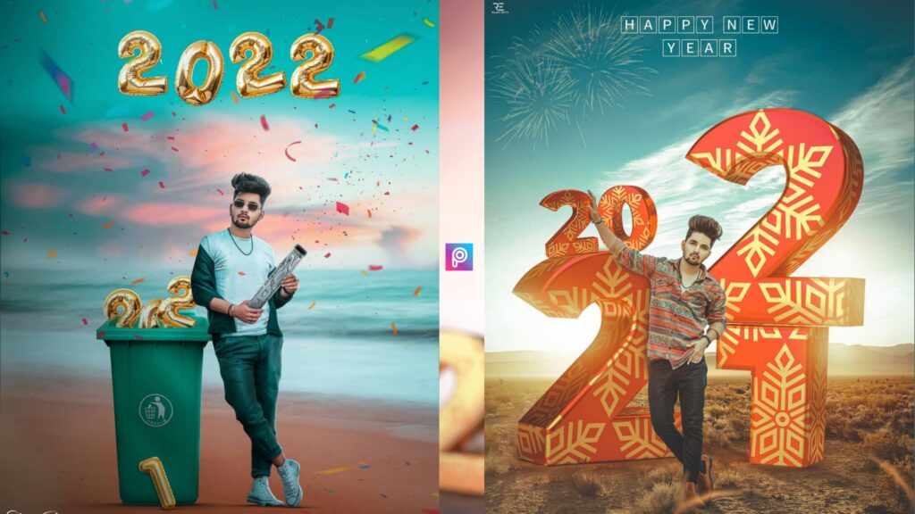 🔥Happy New Year 2022 PicsArt Photo Editing Background & PNG Download Free